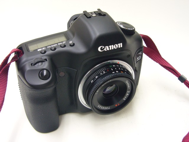 Canon EOS 5D for CONTAX Y/C presented by カメラの極楽堂